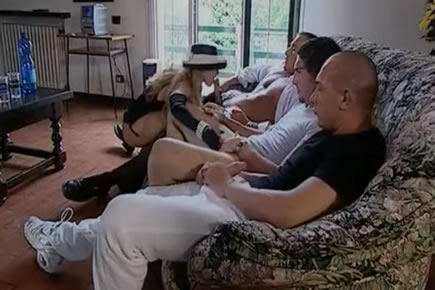 Retro porno - Melissa Mercuri MMMF gruppenszex